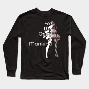 Nier Automata 'For the Glory of Mankind' Long Sleeve T-Shirt